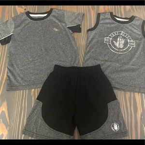 Body Glove Kids 3-Piece Athletic Short Set